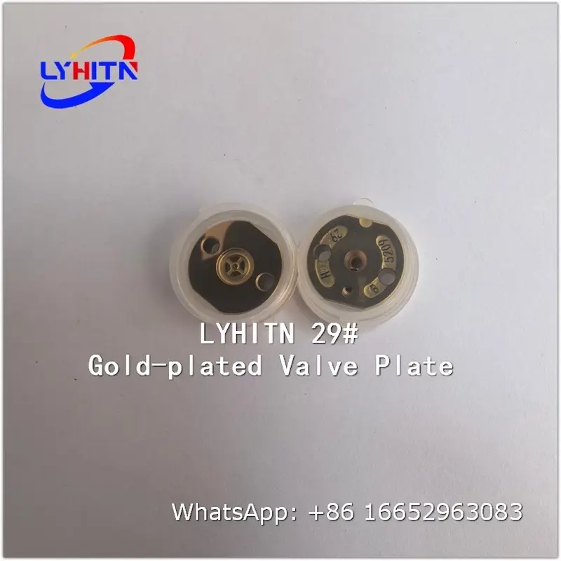 orifice 29# gold‑plated valve plate parts for denso injector - lyhitn auto parts