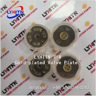 orifice 31# gold-plated valve plate parts for denso injector - lyhitn auto parts