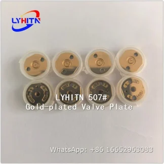 orifice 507# gold‑plated valve plate parts for denso injector - lyhitn auto parts