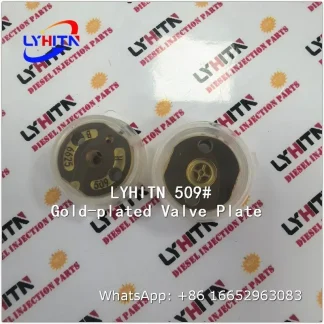 orifice 509# gold-plated valve plate parts for denso injector - lyhitn auto parts