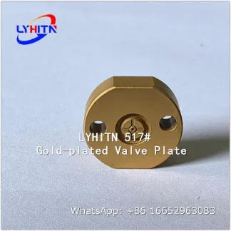 orifice 517# gold‑plated valve plate parts for denso injector - lyhitn auto parts