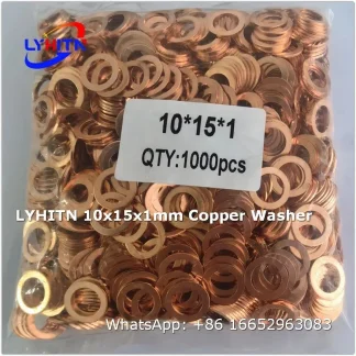 adjustment shim 10x15x1mm copper washer factory direct price - lyhitn auto parts