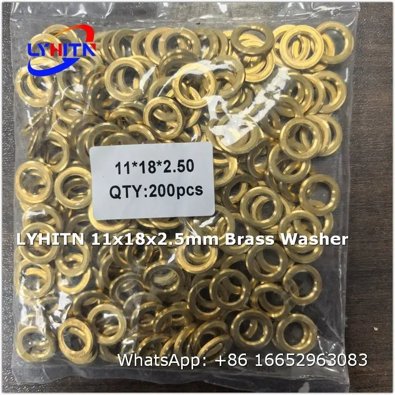 adjustment shim 11x18x2.5mm brass washer factory direct price - lyhitn auto parts
