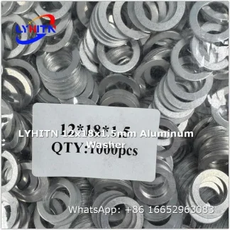 adjustment shim 12x18x1.5mm aluminum washer factory direct price - lyhitn auto parts
