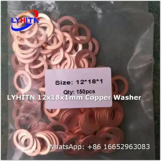 adjustment shim 12x18x1mm copper washer factory direct price - lyhitn auto parts