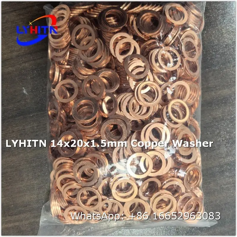 adjustment shim 14x20x1.5mm copper washer factory direct price - lyhitn auto parts