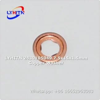 adjustment shim 2430105049 7.5x15x1.5mm copper washer factory direct price - lyhitn auto parts