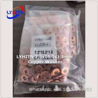 adjustment shim 7.3x15.3x1.5mm copper washer factory direct price - lyhitn auto parts