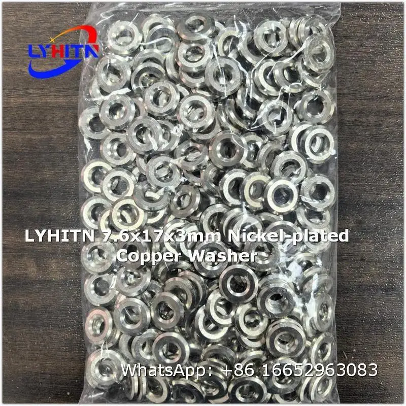 adjustment shim 7.6x17x3mm nickel-plated copper washer factory direct price - lyhitn auto parts