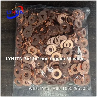 adjustment shim 7x15x1mm copper washer factory direct price - lyhitn auto parts