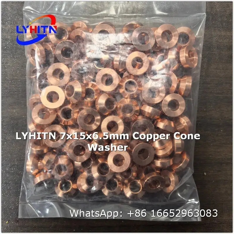 adjustment shim 7x15x6.5mm copper cone washer factory direct price - lyhitn auto parts