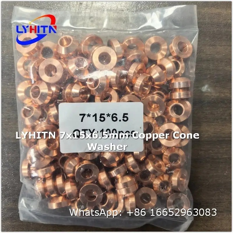 adjustment shim 7x15x6.5mm copper cone washer factory direct price - lyhitn auto parts