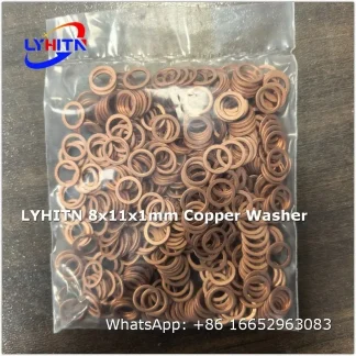 adjustment shim 8x11x1mm copper washer factory direct price - lyhitn auto parts