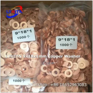 adjustment shim 9x18x1mm copper washer factory direct price - lyhitn auto parts