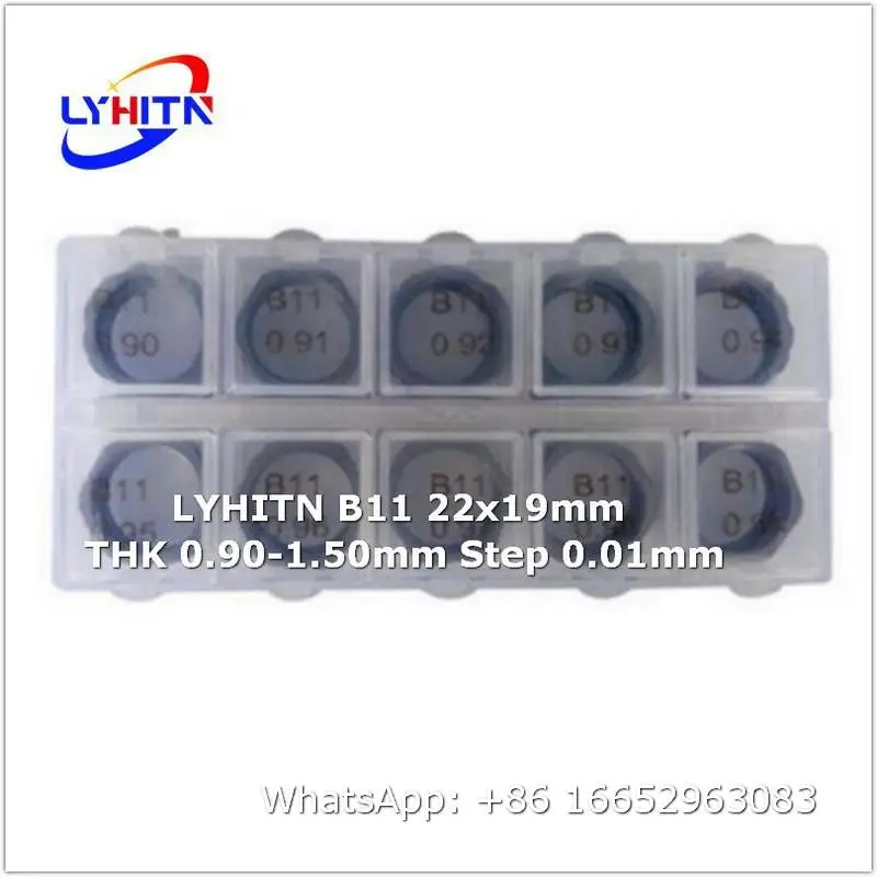 adjustment shim b11 22x19mm thk 0.90-1.50mm step 0.01mm factory direct price - lyhitn auto parts
