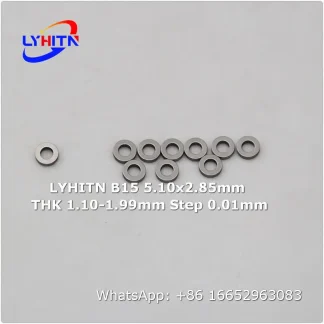 adjustment shim b15 5.10x2.85mm thk 1.10-1.99mm step 0.01mm factory direct price - lyhitn auto parts