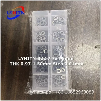 adjustment shim b22 7.7x4.8mm thk 0.97-1.50mm step 0.01mm factory direct price - lyhitn auto parts