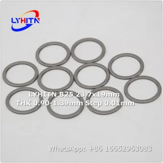 adjustment shim b25 23.7x19mm thk 0.90-1.39mm step 0.01mm factory direct price - lyhitn auto parts