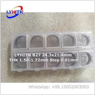 adjustment shim b27 24.3x21.4mm thk 1.50-1.72mm step 0.01mm factory direct price - lyhitn auto parts
