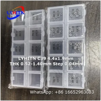 adjustment shim c39 4.4x1.9mm thk 0.52-1.40mm step 0.04mm factory direct price - lyhitn auto parts