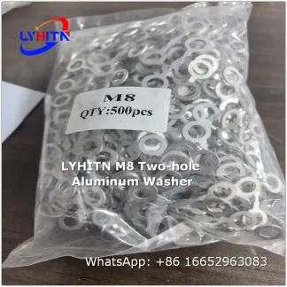 adjustment shim m8 two-hole aluminum washer factory direct price - lyhitn auto parts