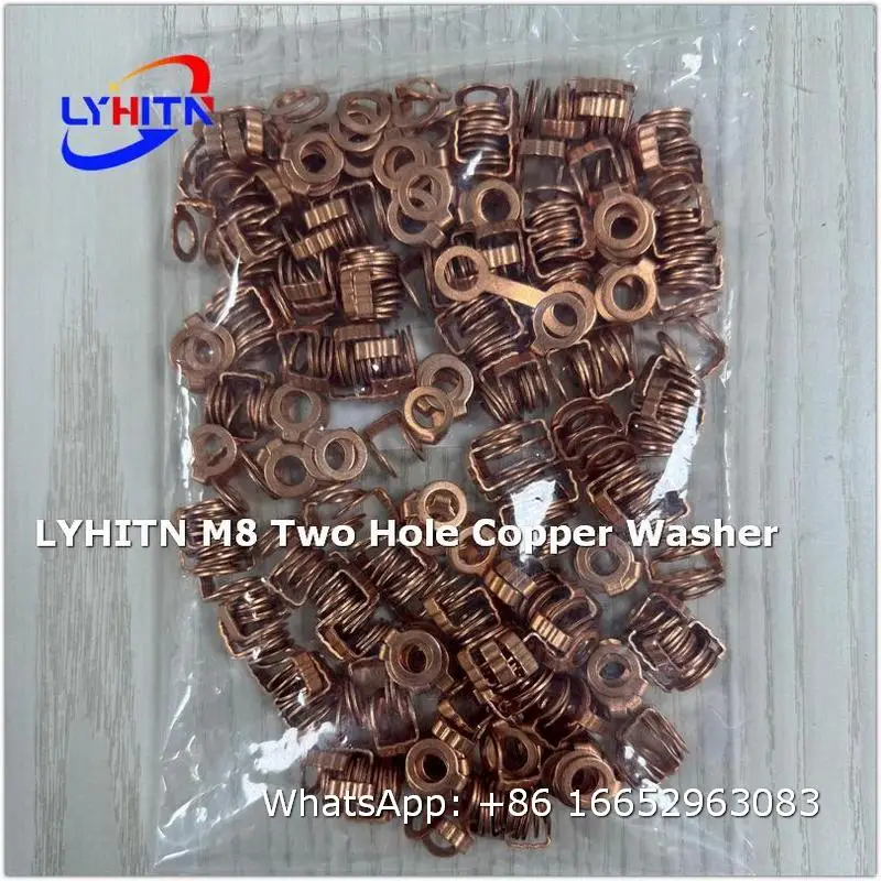 adjustment shim m8 two hole copper washer factory direct price - lyhitn auto parts