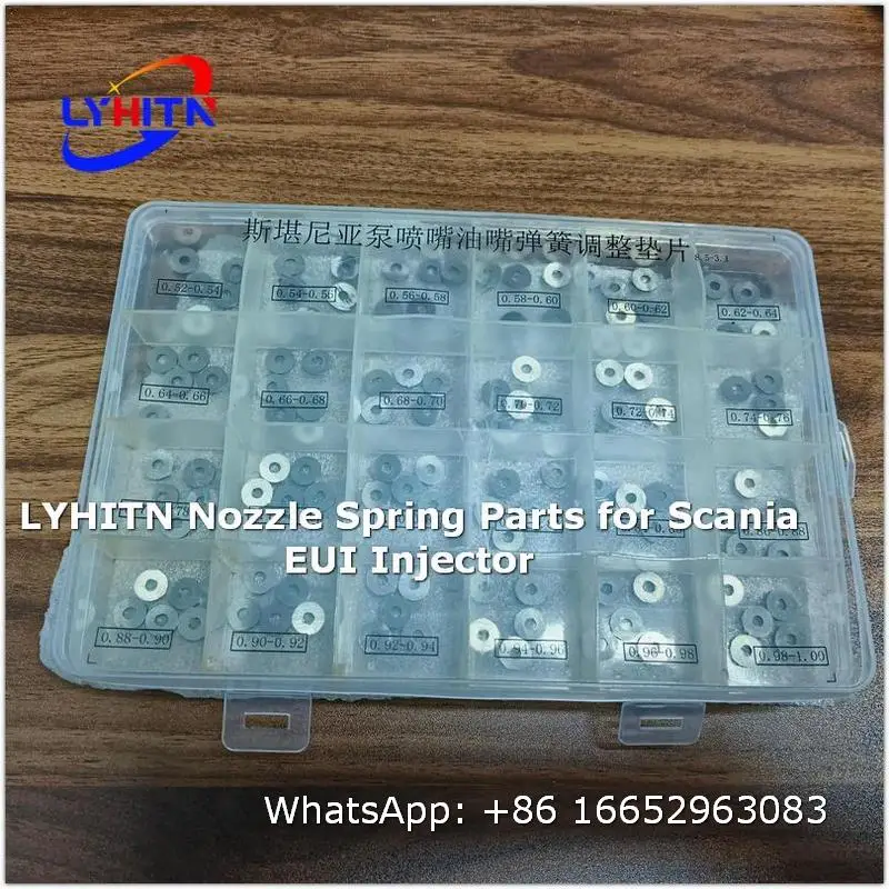 adjustment shim nozzle spring parts for scania eui injector factory direct price - lyhitn auto parts