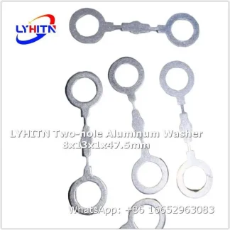 adjustment shim two-hole aluminum washer 8x13x1x47.5mm factory direct price - lyhitn auto parts