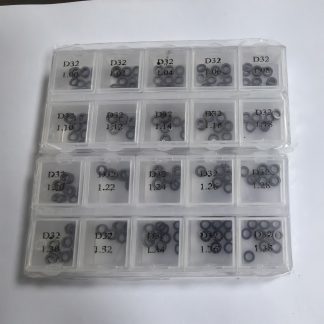 D32 6.3x3.8mm THK 1.00-1.38mm Step 0.02mm Nozzle Spring Shim Parts for Denso G4 Injector